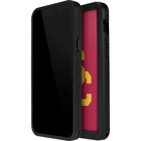 University of Southern California USC Red Logo iPhone 15 Pro Waterproof Case